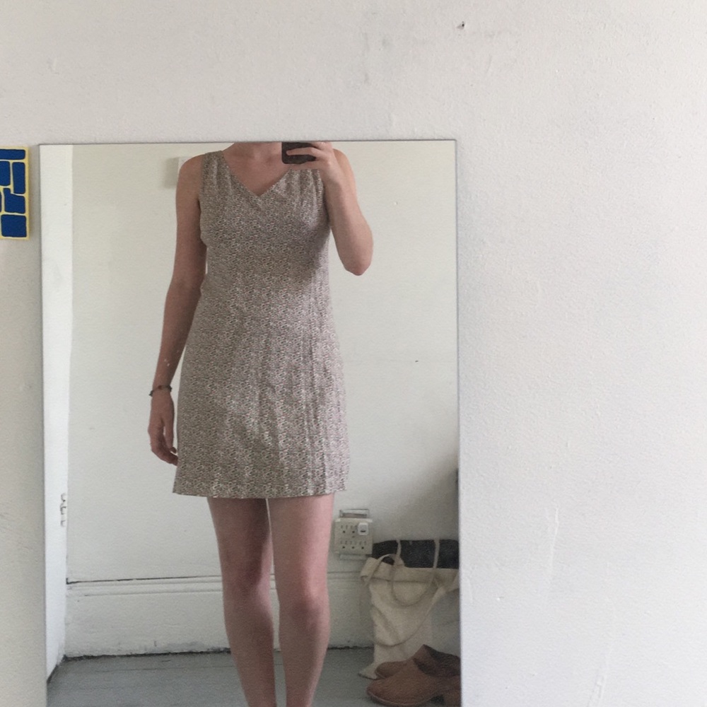 J. Crew floral mini dress